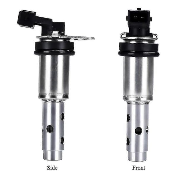 2 stk. VVT Solenoid Kontrolventil 11367585425 Passer til E82 E90 E91 E92 E93 X3 X5 2006-2013 N51 N52 N54 silver