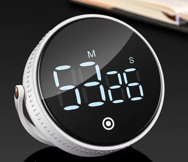 Magnetisk kökstimer Digital timer Manuell nedräkning Roterande timer Mekanisk matlagningstimer Matlagningsdusch Stoppur