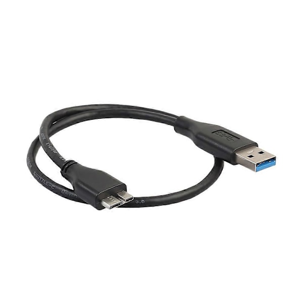 Super Speed USB 3.0 Hane A till Micro B Kabel För Extern Hårddisk HDD