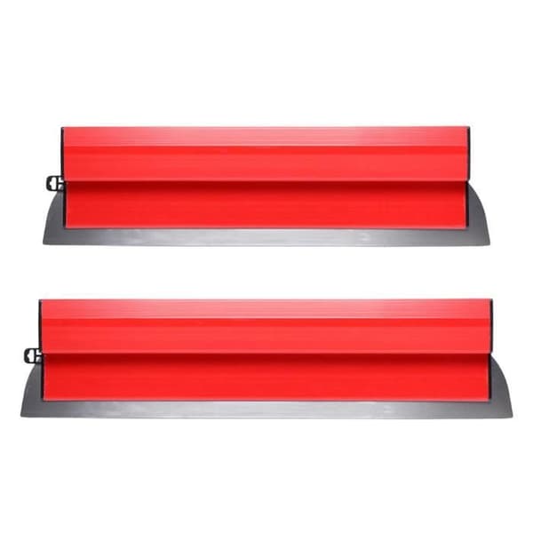 2-delt 40 cm og 60 cm spartel til gipsplader i rustfrit stål, spartel, malingsglitter