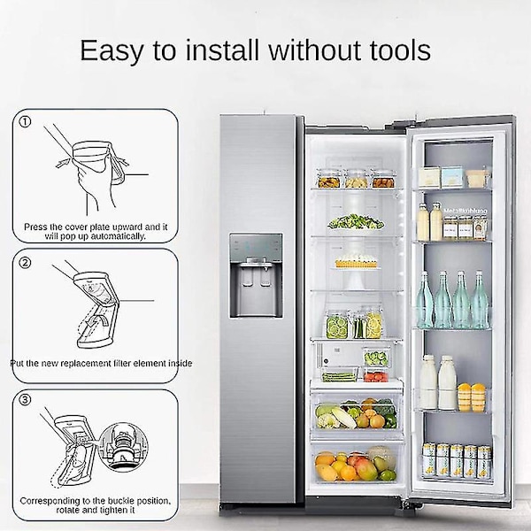 Ekte LT1000P ADQ747935 Kjøleskap Vannfilterutskifting 1PC