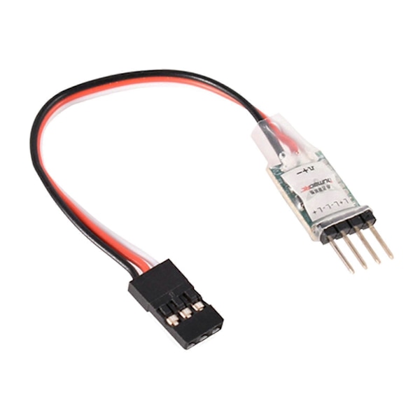 RC LED Lys Kontroller 3CH Brytersystem Modul Ledningsbryter Tilbehør RC Bil LED Lys Bryter Elektronisk Bryter Relé for RC Bil JR DuPont head