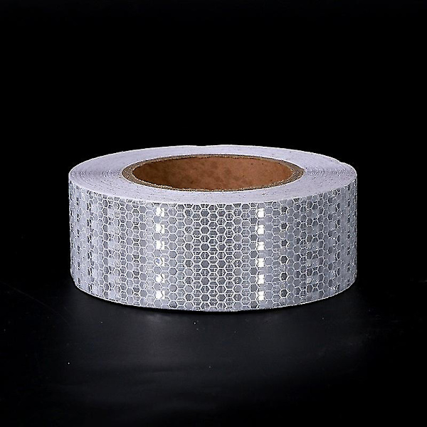 5cm X 25m Reflextejp Varningstape, Självhäftande Reflextejp[C]