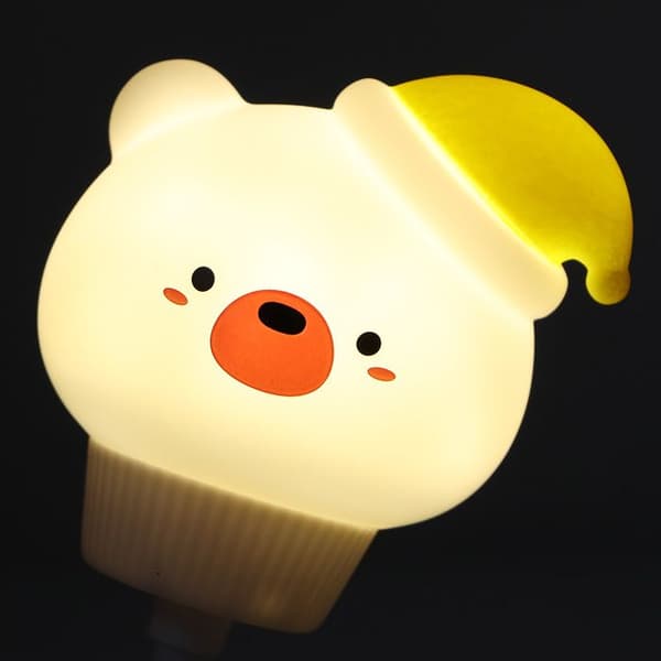 Mini bærbar USB-plugg-inn LED nattlys, lett LED-lys for hjemme soveromsdekorasjon