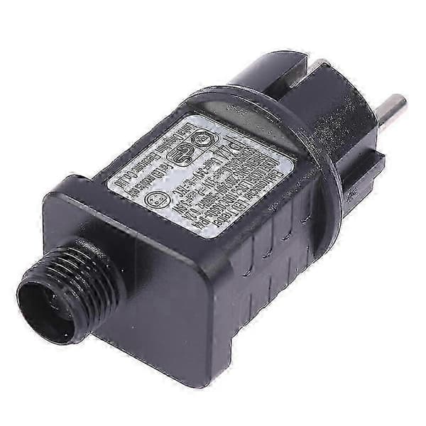 Vanntett IP44 LED Timer Strømadapter med Transformator og 3.6W 31V Lysforsyning black