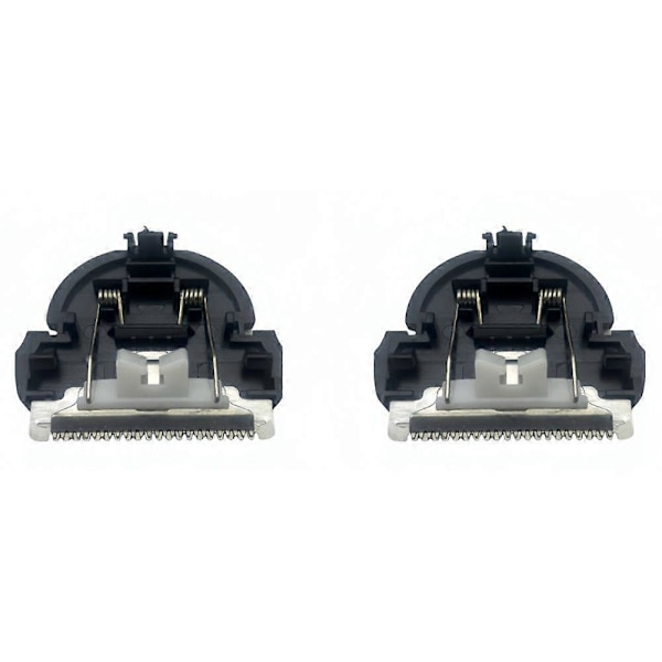 2 STK Hårtrimmer Blad Hårklipper Udskiftning til QC5130 QC5115 QC5120 QC5125 51350 PT786 S9311 Black