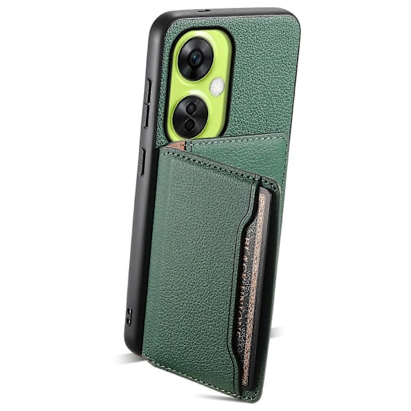 OnePlus Nord CE 3 Lite 5G/Nord N30 5G -kotelo PU-nahka+PC+TPU Korttipidike Puhelinkuori Multicolor Style C