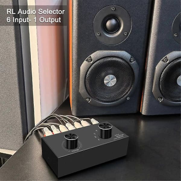 Audio Bi-direktionel Switcher Selector Audio Switch Splitter