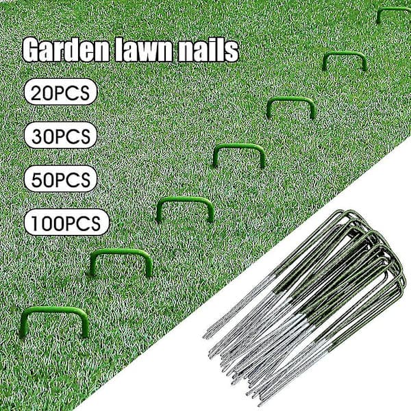 [KK] 4-pack galvanized steel nails Compatible with semi-green artificial grass