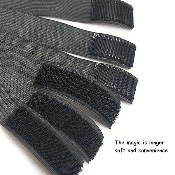 Elastiskt band för spets frontal Smält, spets smält band för spets peruker, peruk elastiskt band (4 st)