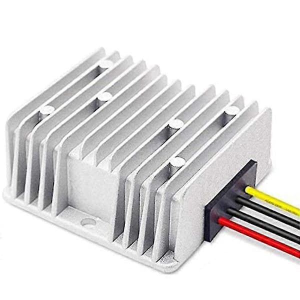 48V til 12V 20A 240W DC-DC Step Down Konverter Regulator Strømmodul silver