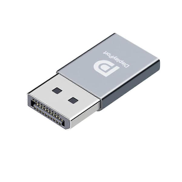 10 st 4K Displayport Dummy Plug DP Virtuell Skärmadapter EDID Headless Ghost Emulator Grafikkort Vi Grey