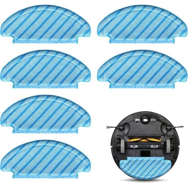 6 Deebot N8 Rengøringsklude, Vaskbare Mopper, T8 T9
