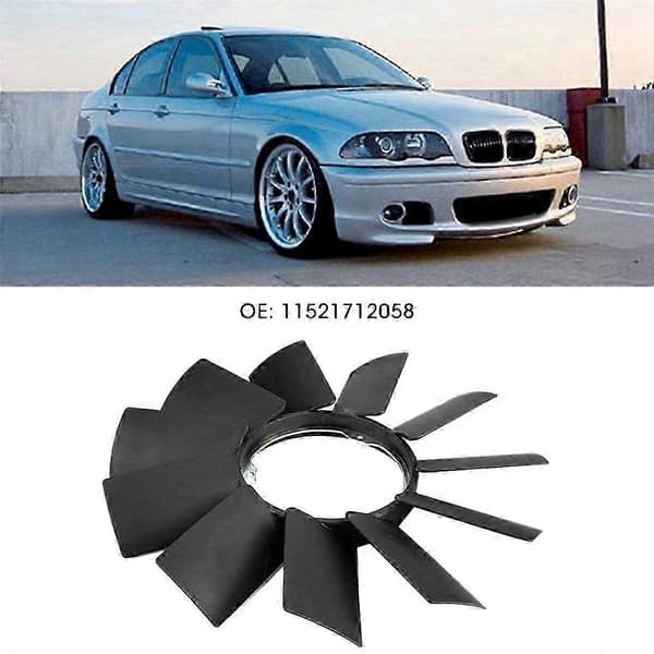 Moottorin jäähdyttimen tuuletin Z3 E32 E34 E36 E39 - Korvaava jäähdytystuuletin black