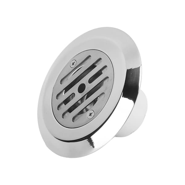 Rostfritt Stål Poolavlopp Justerbart Vattenflöde Golvavlopp Poolvattenavlopp för Pool Vatteninlopp Utlopp Dränering 10,2x5,6cm