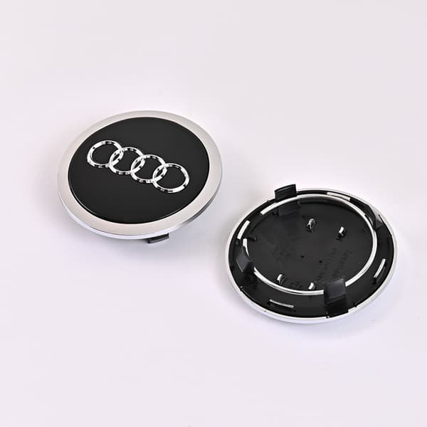 [KK] 4-pack - Audi hubcaps / emblems for wheel hubs - Car 69 mm