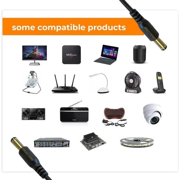 Sovitinlaturi - BELS - Android TV Box X96 mini - Vaadittu jännite AC 100-240V - Pistorasioiden lukumäärä: 1 - Musta