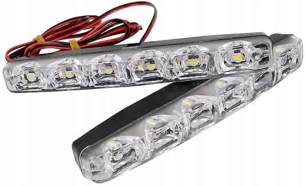 Kørelys LED DRL Godkendelse 6000k Pære Lampe 6000 K