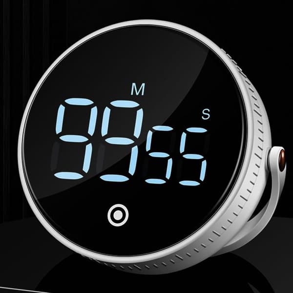 Magnetisk køkkentimer Digital timer Manuel nedtælling Roterende timer Mekanisk madlavningstimer Madlavningsbruse-stopur