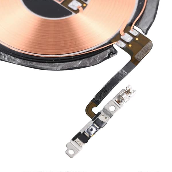 NFC Spole med Strøm & Lydstyrke Flex Kabel til iPhone 12 / 12 Pro Not Specified