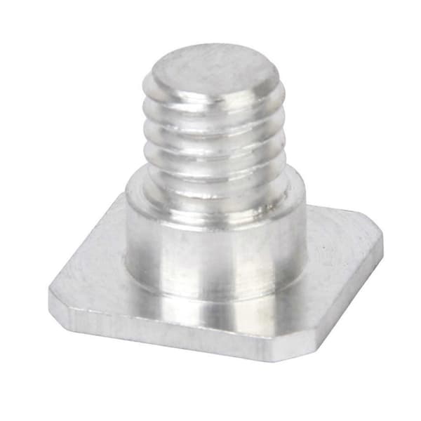 2X 1/4 tomme til 3/8 tomme hun til han konverteringsskrueadapter til stativ monopod Silver