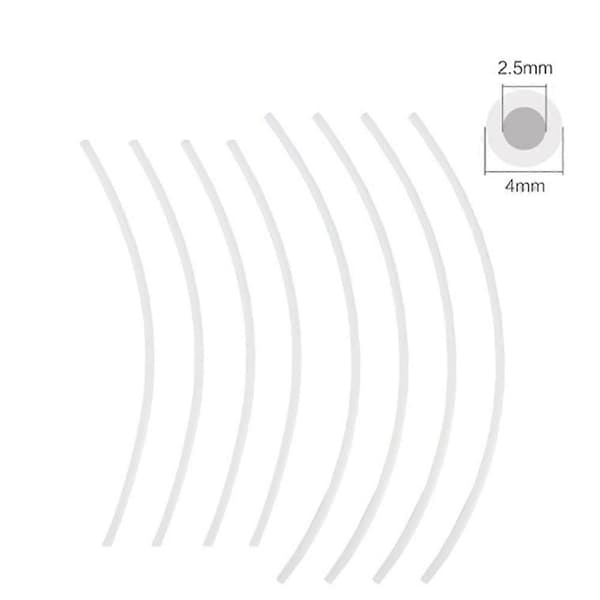 PTFE Adapter Materialrør til 3D-printerdel til X1/P1 X1C P1S P1P White