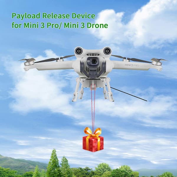 Lastutløser Enhet Multi-scenario Applikasjon Dronetilbehør for DJI Mini 3/Mini 3 Pro Drone
