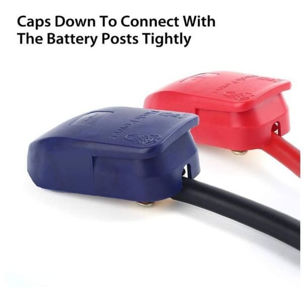 2 par batteripoler, hurtigutløser, 12V