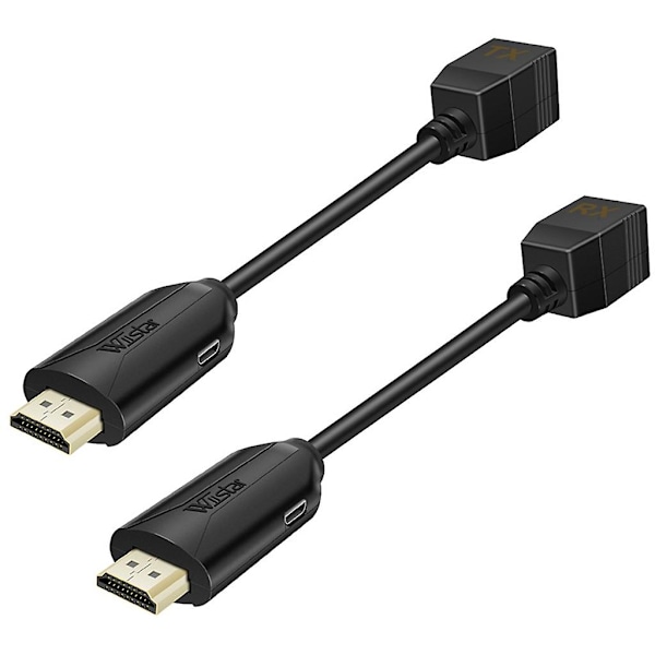 HDMI-kompatibelt Ethernet-kabel HDMI-Rj45 TX RX Hun Han Forlænger Integreret