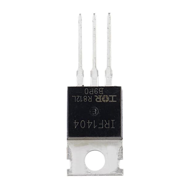 10 stk. MOSFET Transistor IRF1404 black  silver