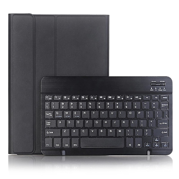 Bluetooth Tangentbord Läderfodral för Huawei MediaPad M5 10.8 tum Black
