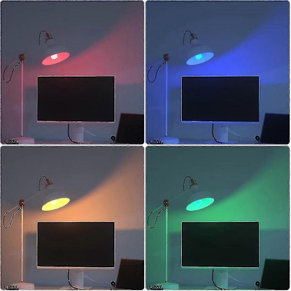 E14 Värikäs LED-lamppu, 3W punainen, vihreä, sininen, lämmin valkoinen lamppu, sopii AC220-240V, Halloween/joulu/festivaali, baari/juhla värillinen valo