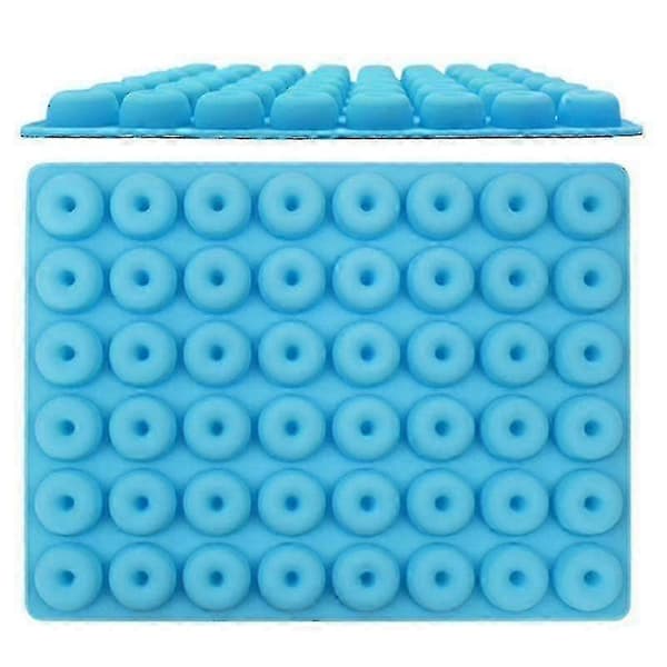 2026 Bakeware Sett Grønn 48 Hulrom Mini Donut Silikonform Donut Bakeutstyr Donut Bakeform Isformer Dessert Silikon