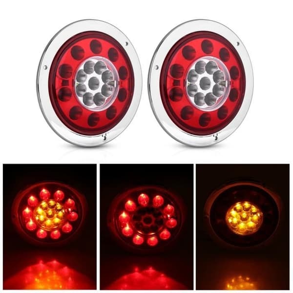 [KK]LED Blinklys Baklys Lampe for Tilhenger Lastebil