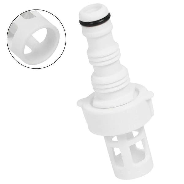 2 stk. 10201 til Intex-adapter til tilslutning til afløbsanordning White