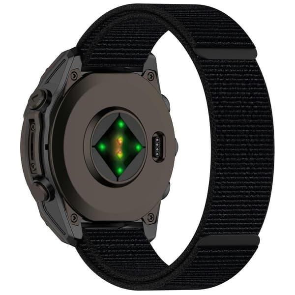 Nylon urrem til Garmin 20mm Black