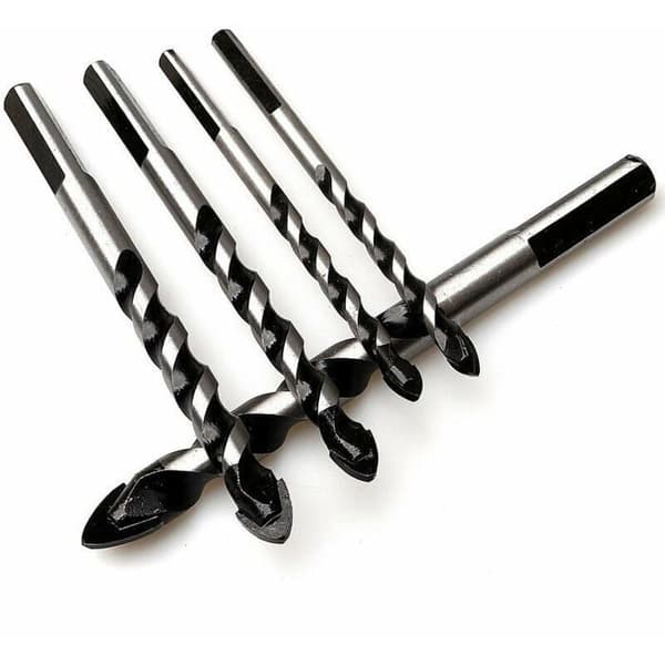 Wolframcarbid multi-material borebits - OKZ - Sæt med 7 - 3/4/5/6/8/10/12 mm - Præcisionsboring
