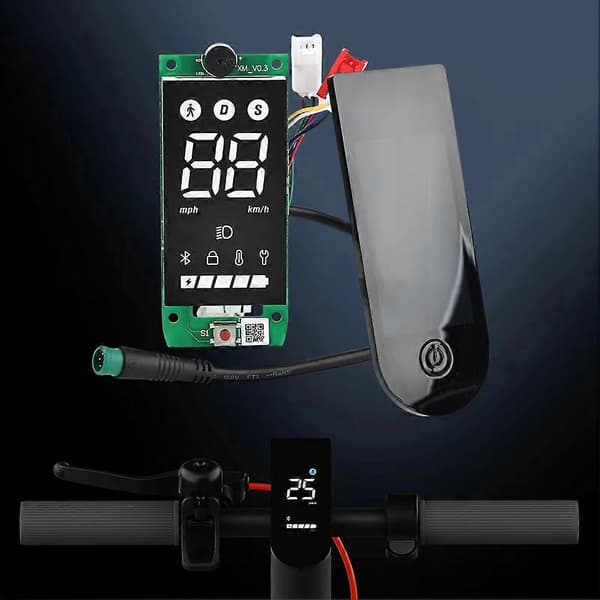 Dashboard Display Board med blinklysfunktion til Xiaomi 4 Lite 2nd Gen Kick Elektrisk Scooter Dele