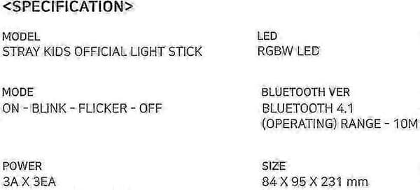 Stray Kids Light Stick