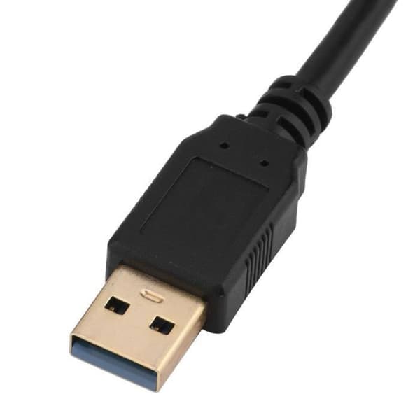 USB til HDMI-adapter - ZISONIX - 1080P - USB 3.0 - Svart