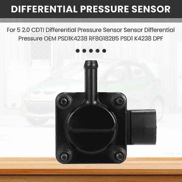 Mazda 2.0 CDTI differansetrykksensor RF7J-18-2B5 RF7J182B5 PSD1-K4238 1150-12F06 Black