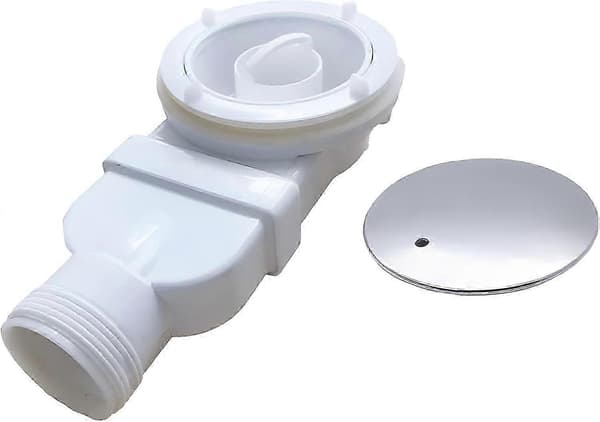 90 mm högt flöde duschavlopp krom avloppsfälla för duschkar med 80 cm flexibel anslutningsrör