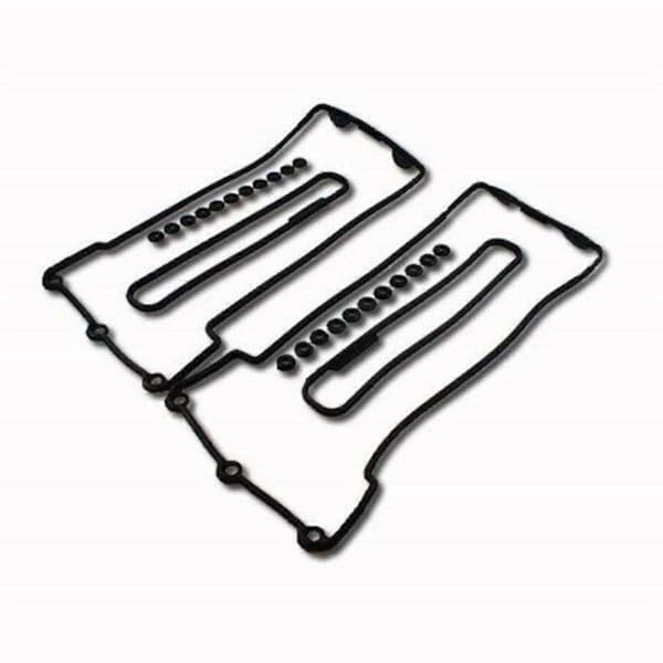 11129069872 för E34 E39 E32 E38 M60 M62 Motorns ventilkåpspackning 11129069871, V+H Black