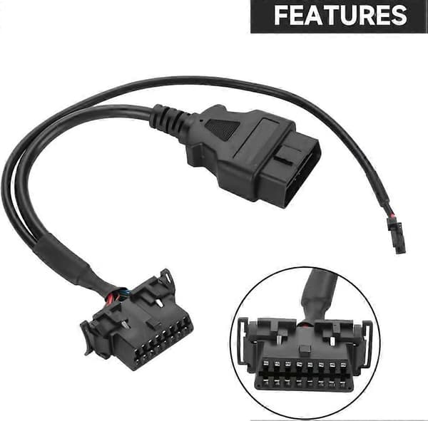 Sikkerheds Gate Bypass OBD2 Kabel Kompatibel til Dodge til Ram 1500 2018 til Dodge til Ram 2500 2018