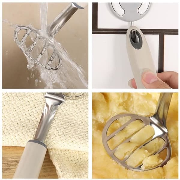 Potetmoser - Profesjonell - Rustfritt stål - Multifunksjonell - Ergonomisk håndtak