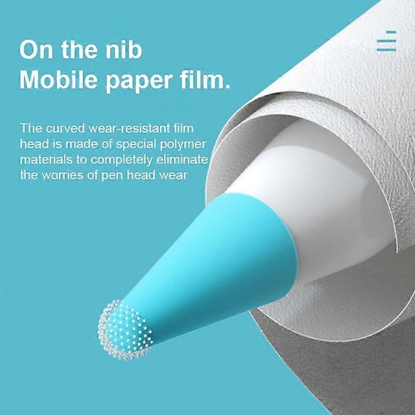 10 stk. Paperfeel Flim Støydempende Beskyttelsesetui for Apple Pencil 1 / 2