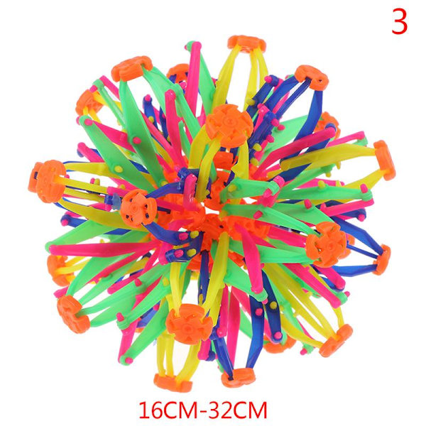 Baby kasteball strekk- og krympeball kule leketøy ekspansjonsball leketøy Medium