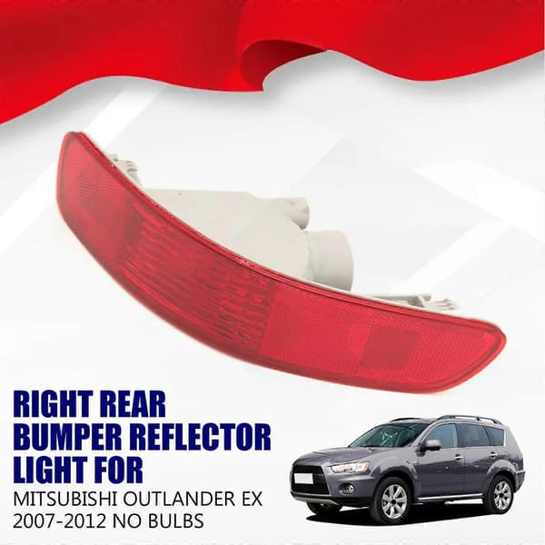 Høyre bakre støtfangerreflektor tåkelys for Mitsubishi Outlander EX 2007-2012