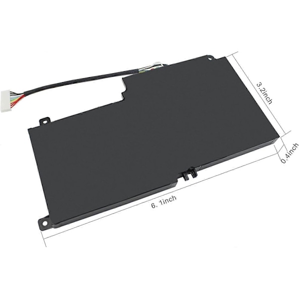 Laptop Batteri For PA5107U-1BRS Kompatibel med Toshiba Satellite L50 L50-A L55 L55t P50 P50-A P50-b P55t-a P55t-A5116 S55-A5295 S55t-A5389 P55-A5200
