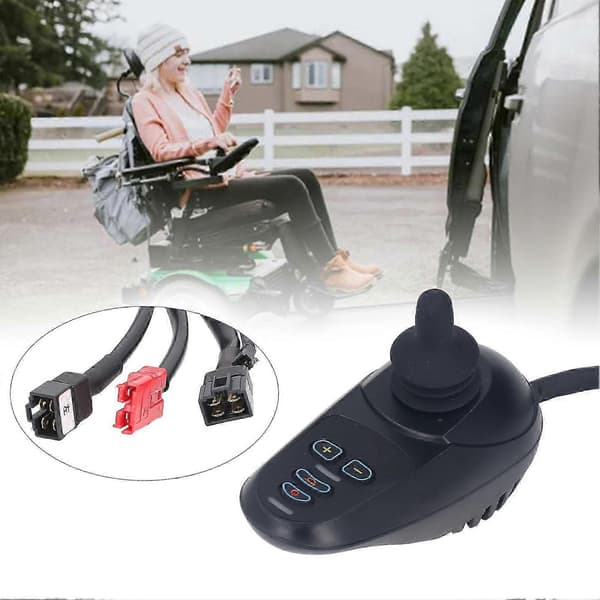 45A DC24V Elektrisk Rullestol Joystick Kontroller - EABS for jevn parkering og hastighetsendring